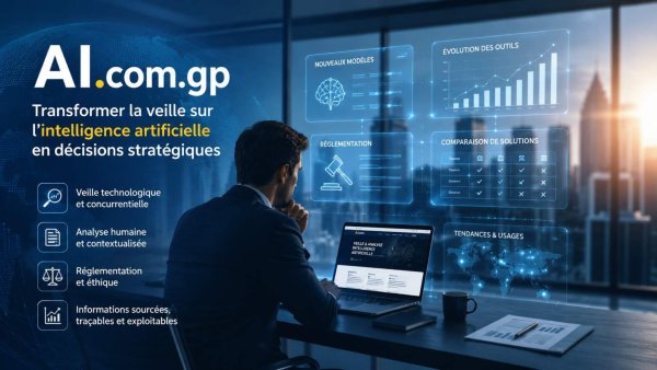 AI.com.gp : transformer la veille sur l’intelligence artificielle en décisions stratégiques