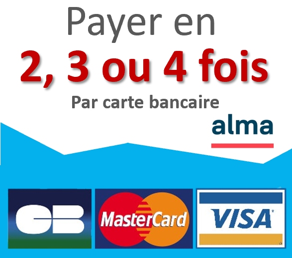 Paiement en 3 ou 4 fois