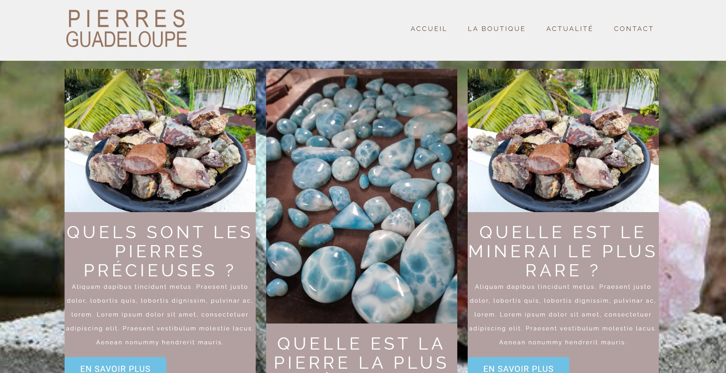 Pierres Guadeloupe