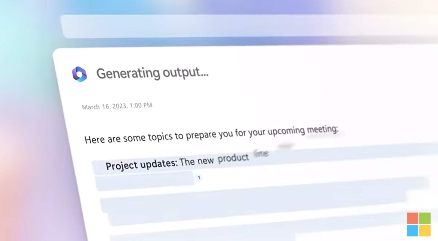 Microsoft 365 lance son nouvel assistant intelligent Copilot basé sur GPT-4