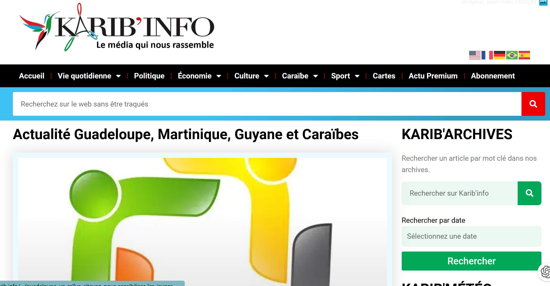 Découvrez la nouvelle version du site Karibinfo.com : plus de fonctionnalités pour une expérience utilisateur enrichie