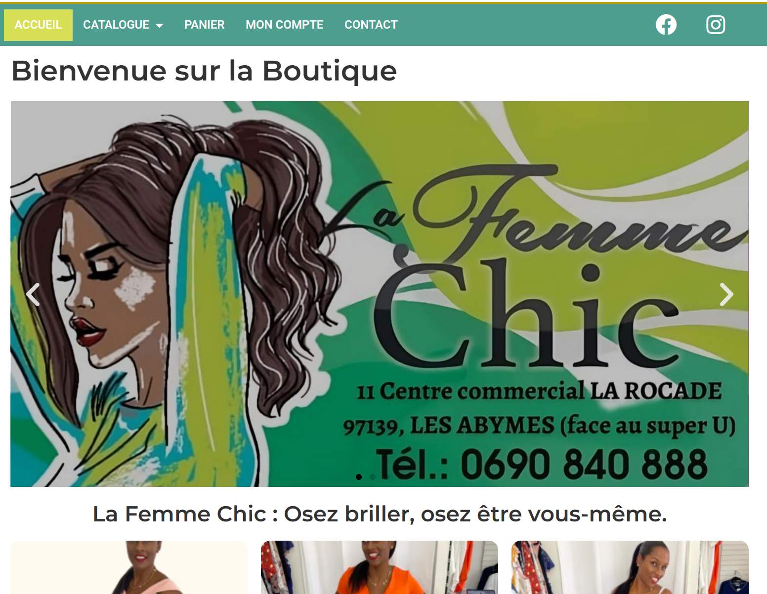 La Femme Chic : Votre Destination Mode en Guadeloupe, Maintenant en Ligne!