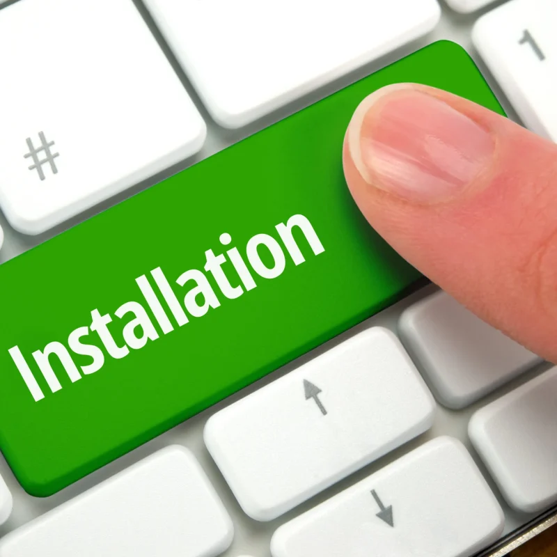 Installation Professionnelle du Téléprompteur